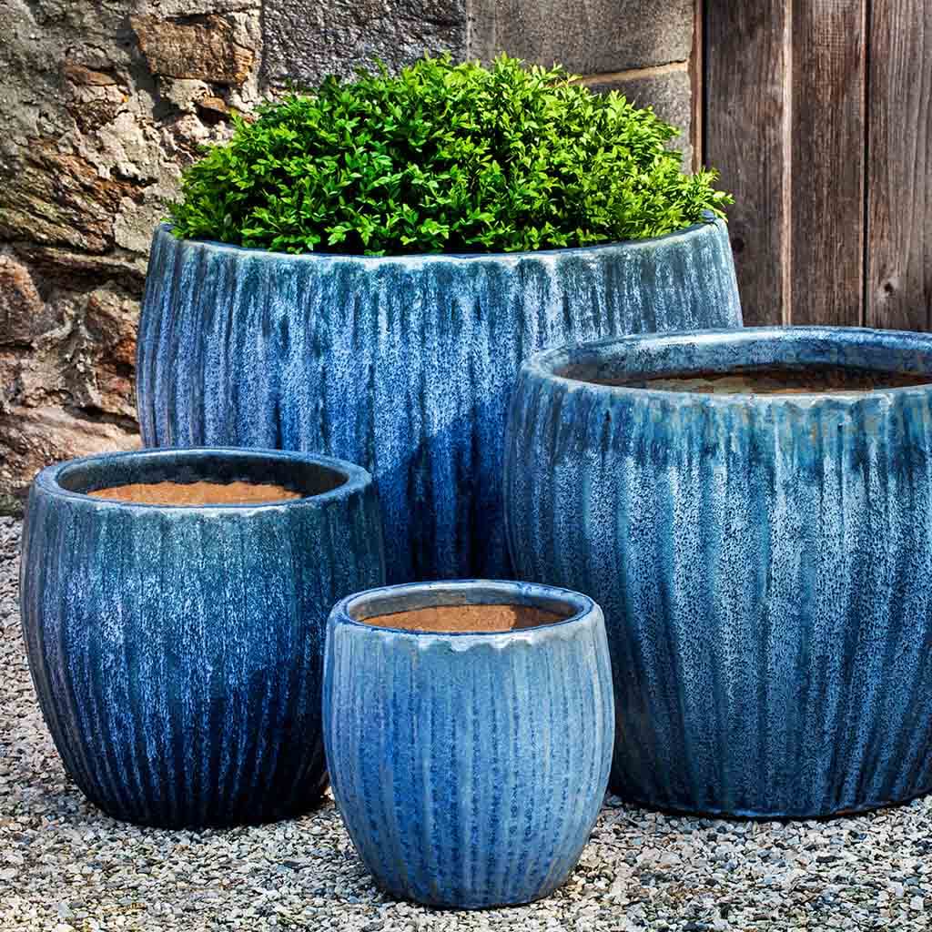 Andromeda Planter - Blue Pearl - S/4