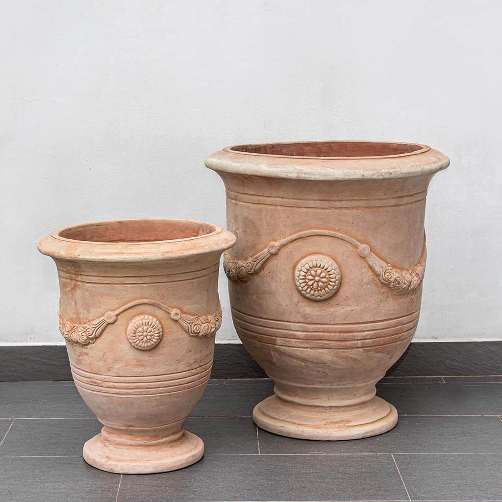 Anduze Urn - Terra Cotta - S/2
