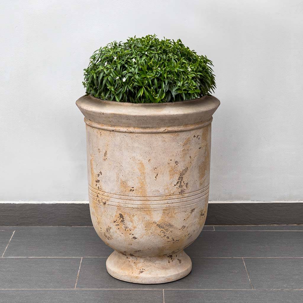 Vaucluse Urn - Antico Terra Cotta - S/1