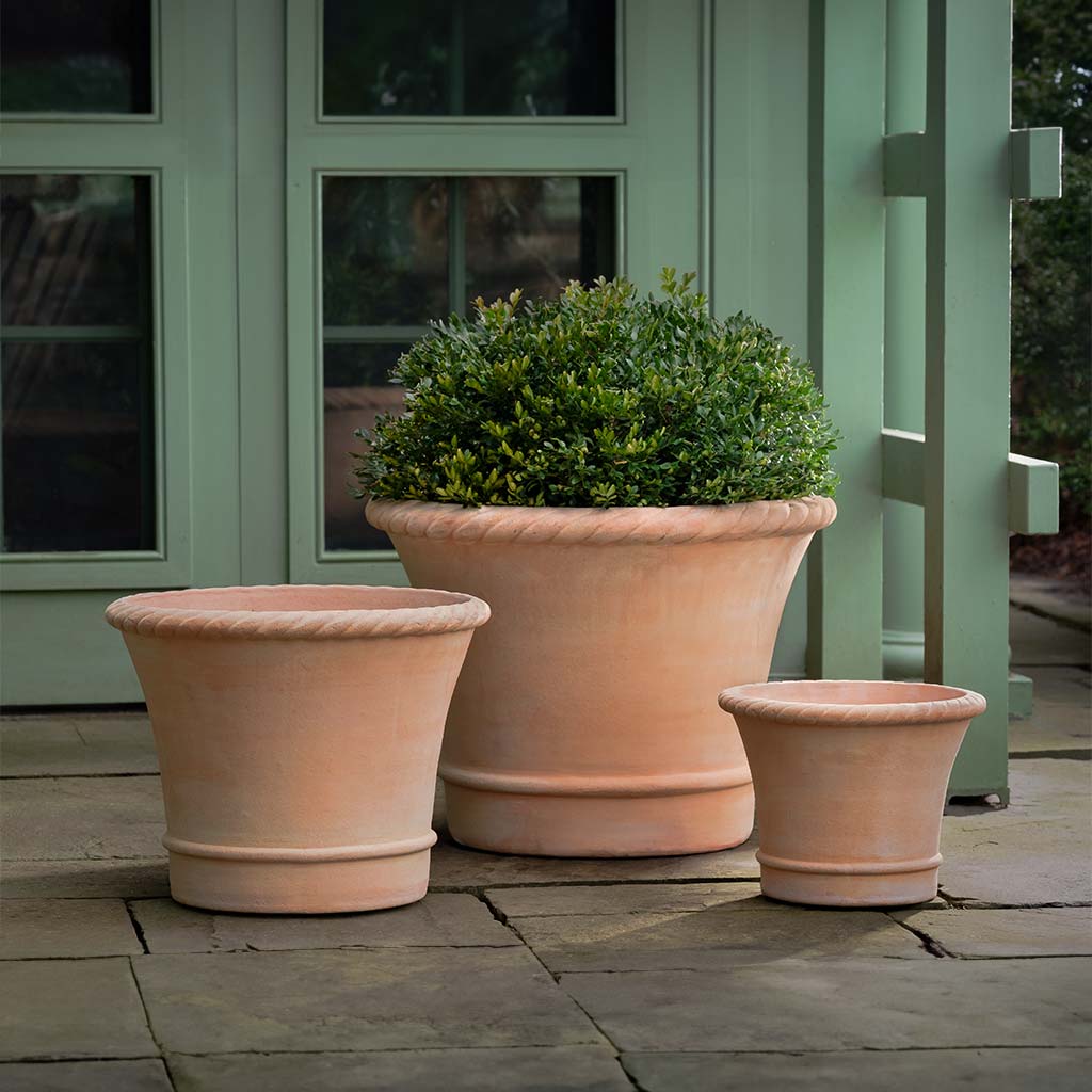 Corda Planter - Terra Cotta - S/3