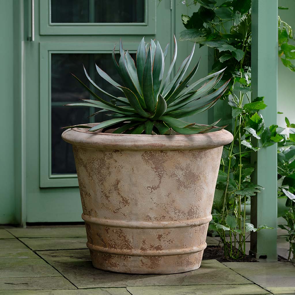Pienza Planter - Antico Terra Cotta - S/1
