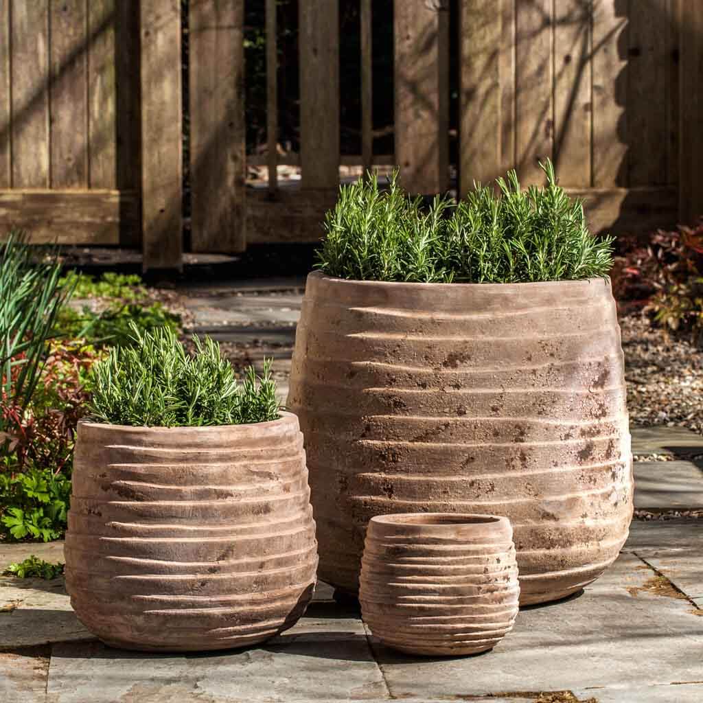 Ipanema Planter - Antico Terra Cotta - S/3