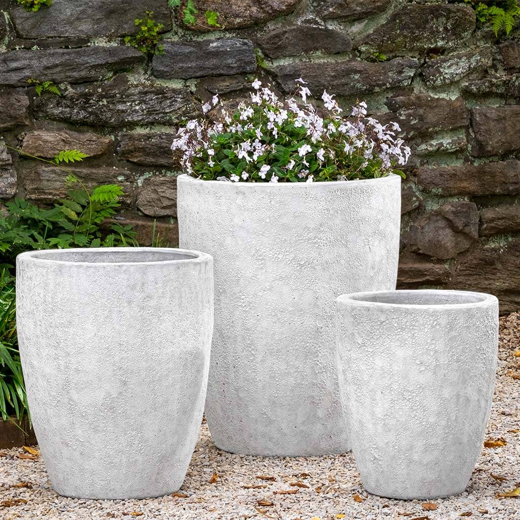 Trentino Planter - White Coral - S/3