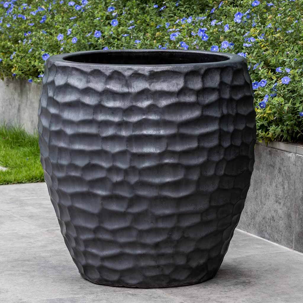 Kowloon Planter - Graphite - S/2