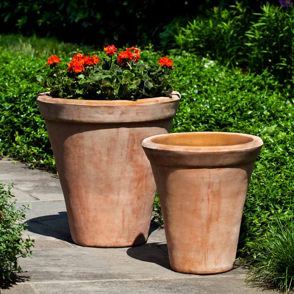 Usuki Planter - Terra Cotta - S/2
