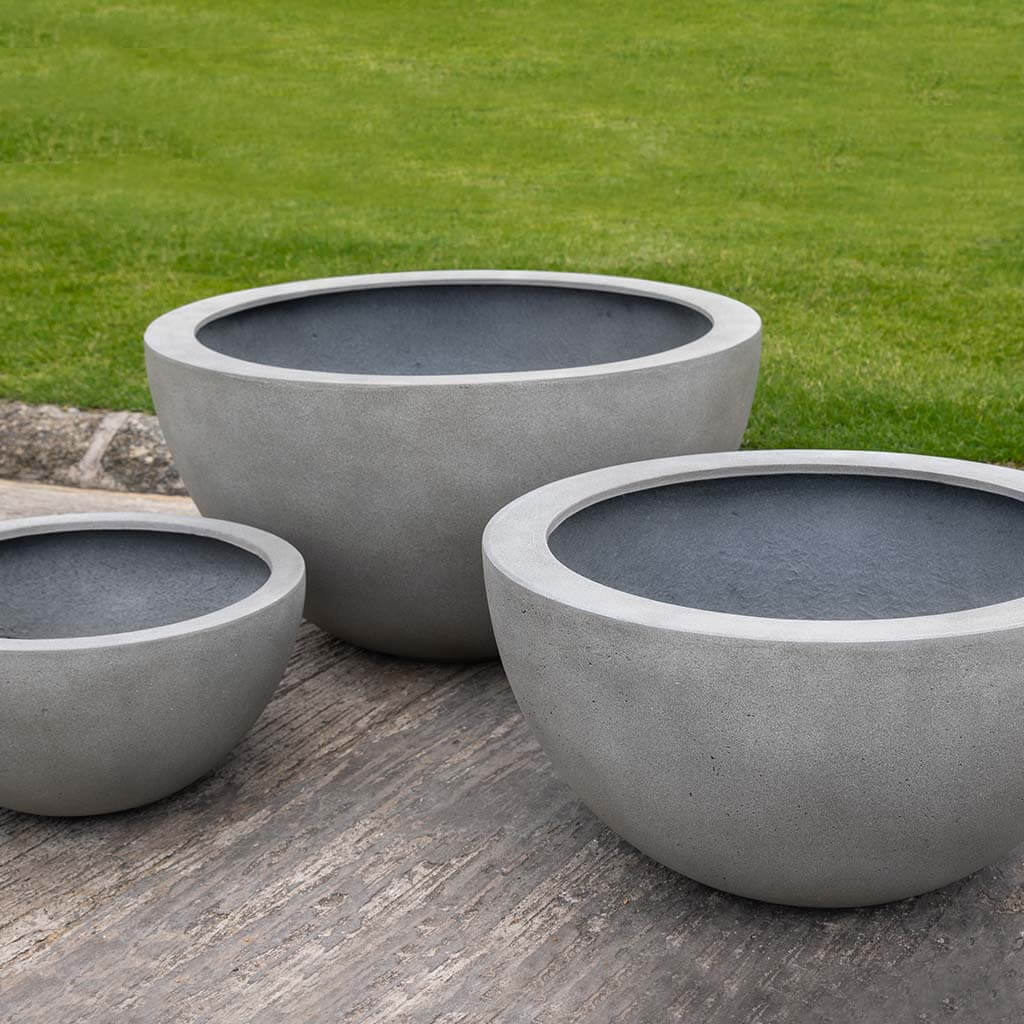 Md Piccadilly Planter - Stone Grey Lite