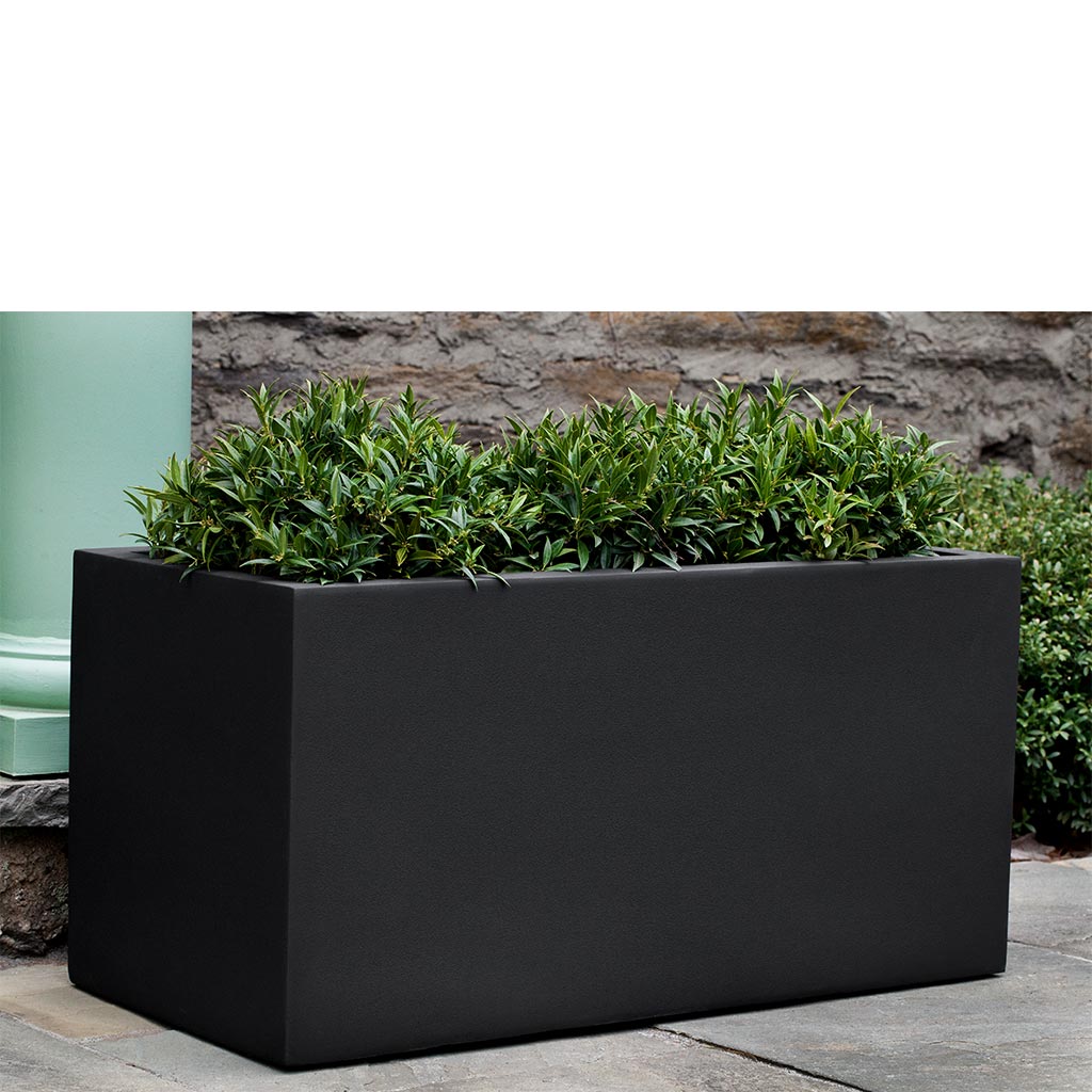 Sandal Planter 592424 - Onyx Black Lite - S/1