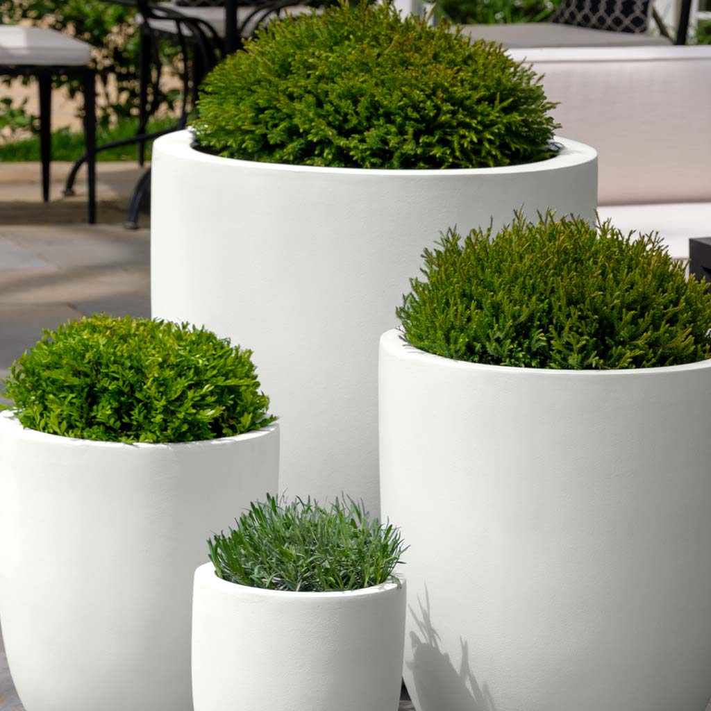 Lg Bradford Planter - Chalk Lite