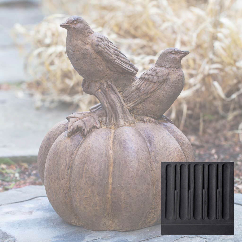 Birds on Pumpkin