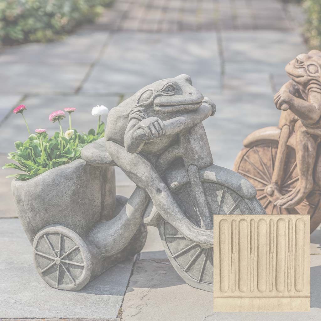 Tricycle Frog Planter