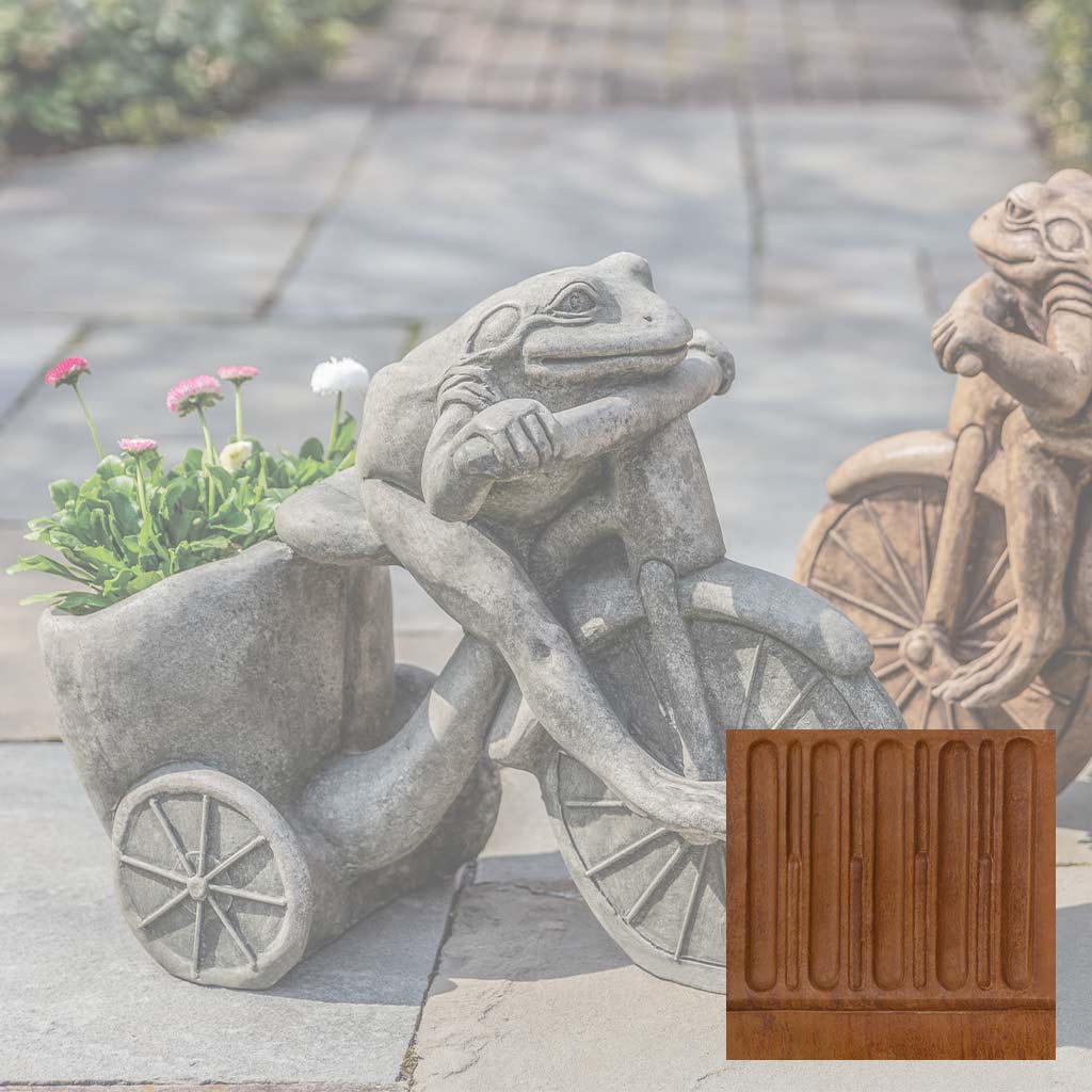 Tricycle Frog Planter