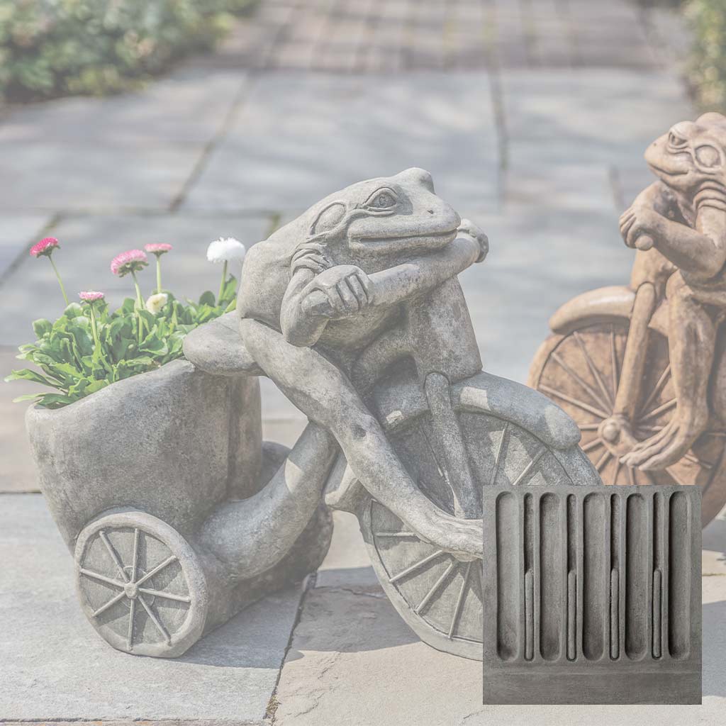 Tricycle Frog Planter