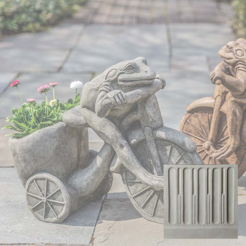 Tricycle Frog Planter