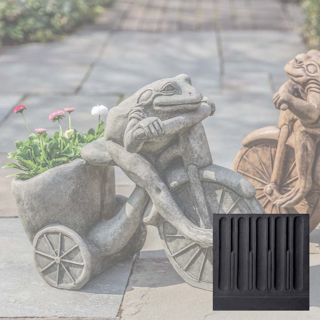 Tricycle Frog Planter