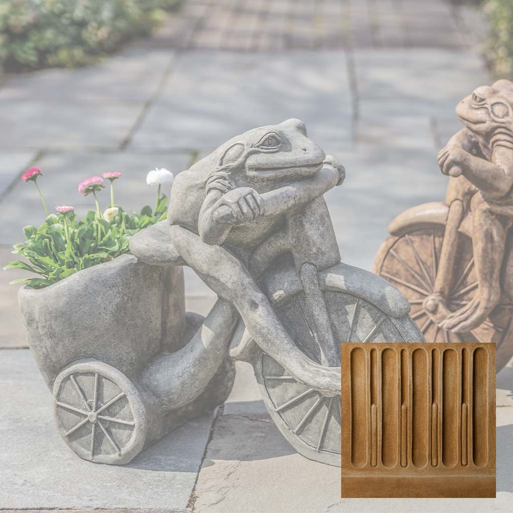 Tricycle Frog Planter
