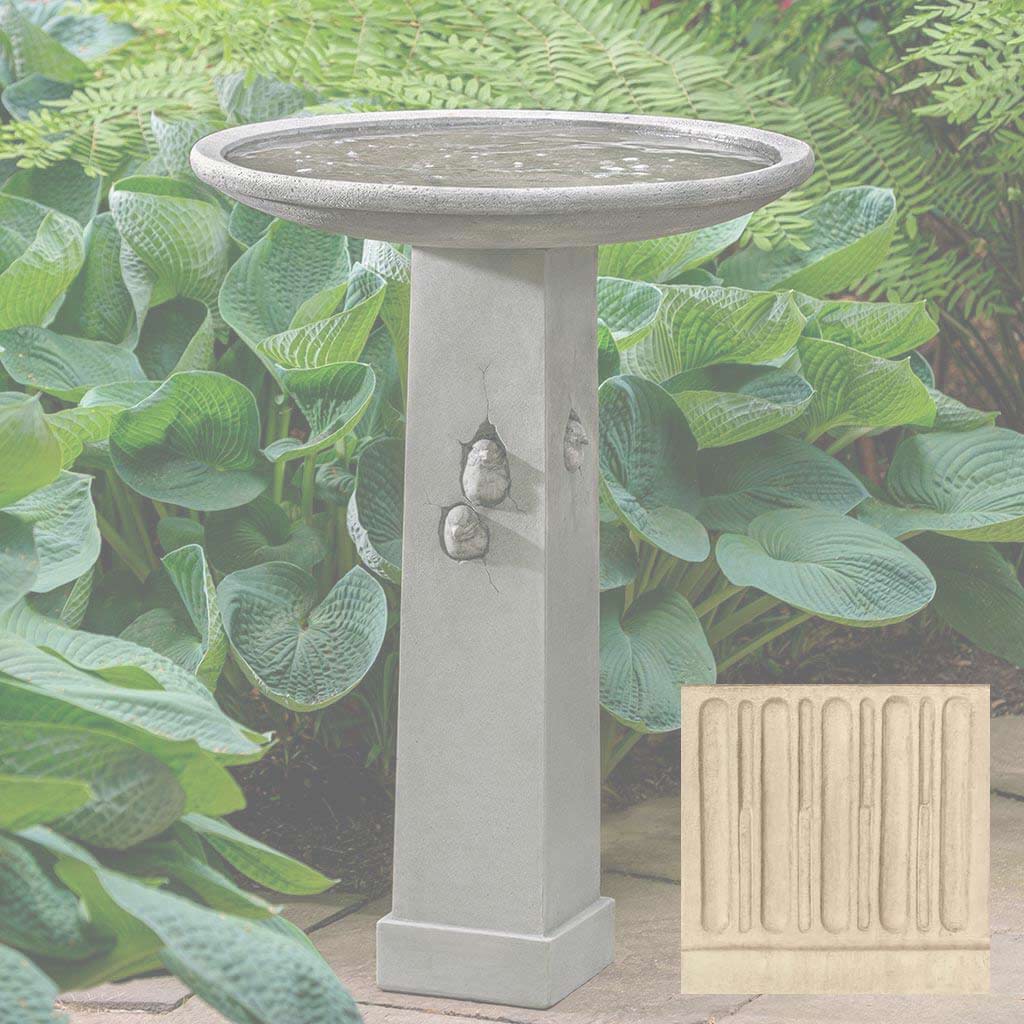Birdhouse Birdbath