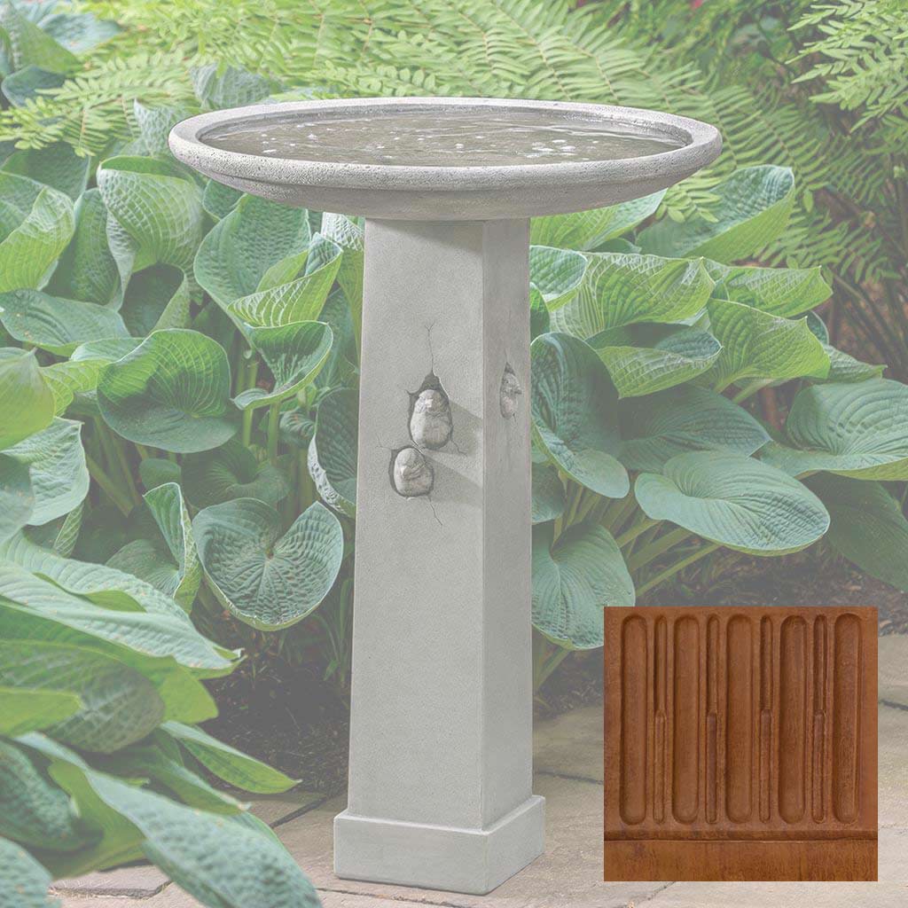 Birdhouse Birdbath