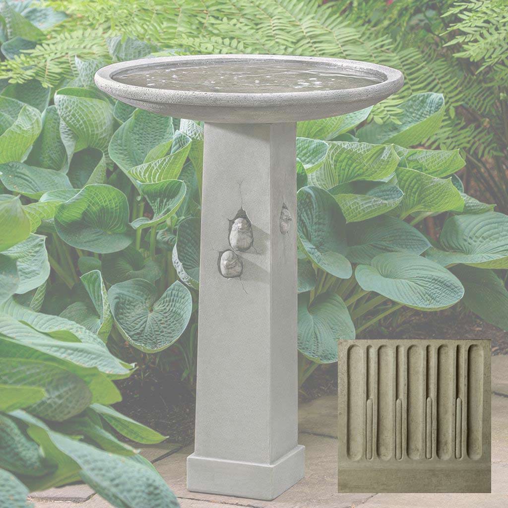 Birdhouse Birdbath