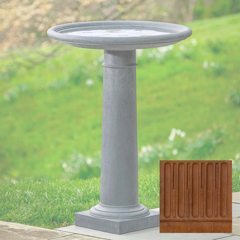 Classic Column Birdbath