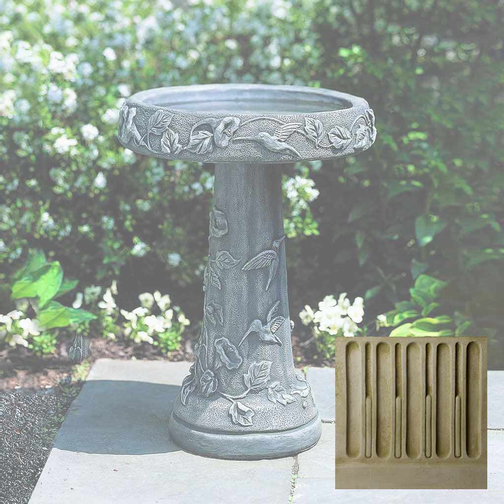 Hummingbird Birdbath