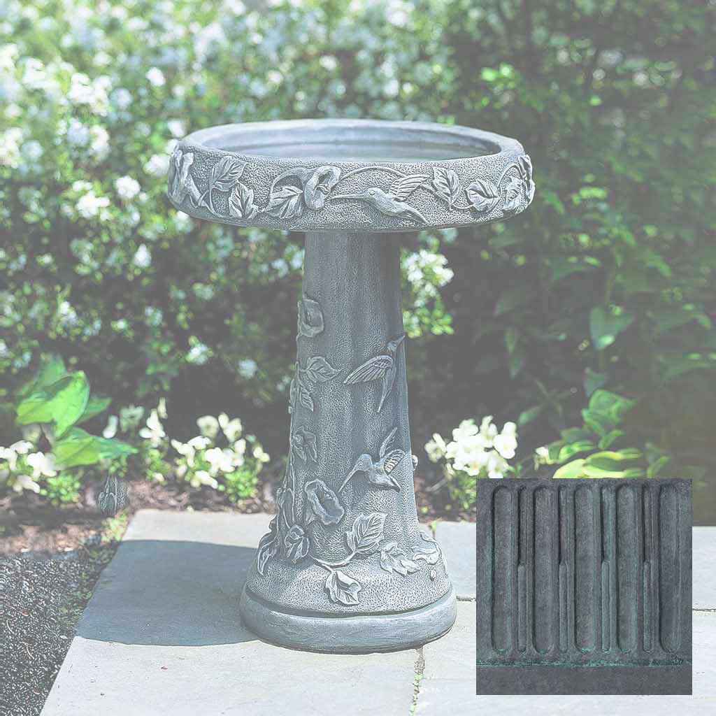 Hummingbird Birdbath