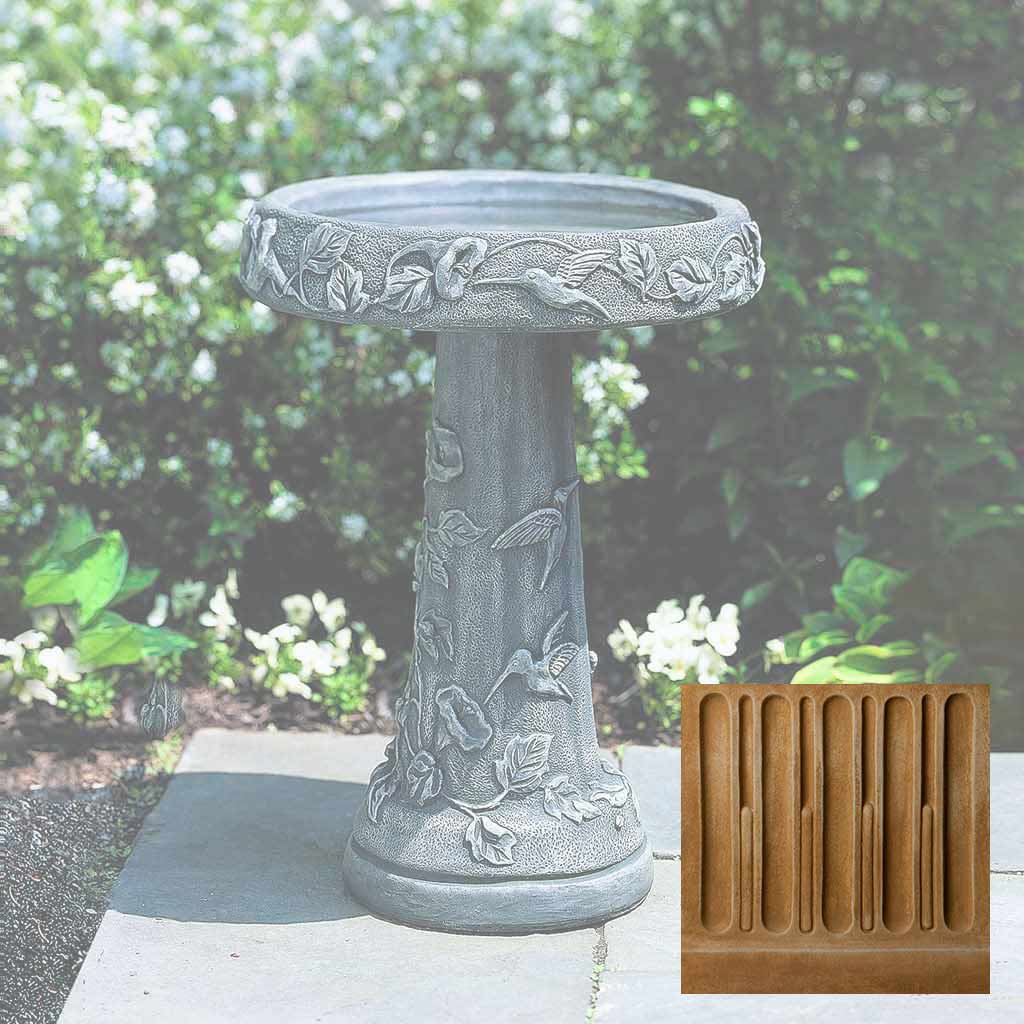 Hummingbird Birdbath