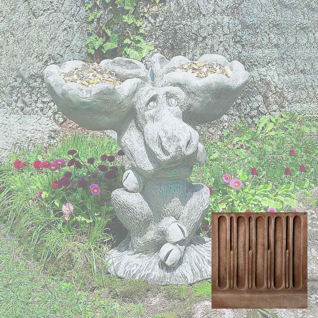 Moose Birdbath/Feeder