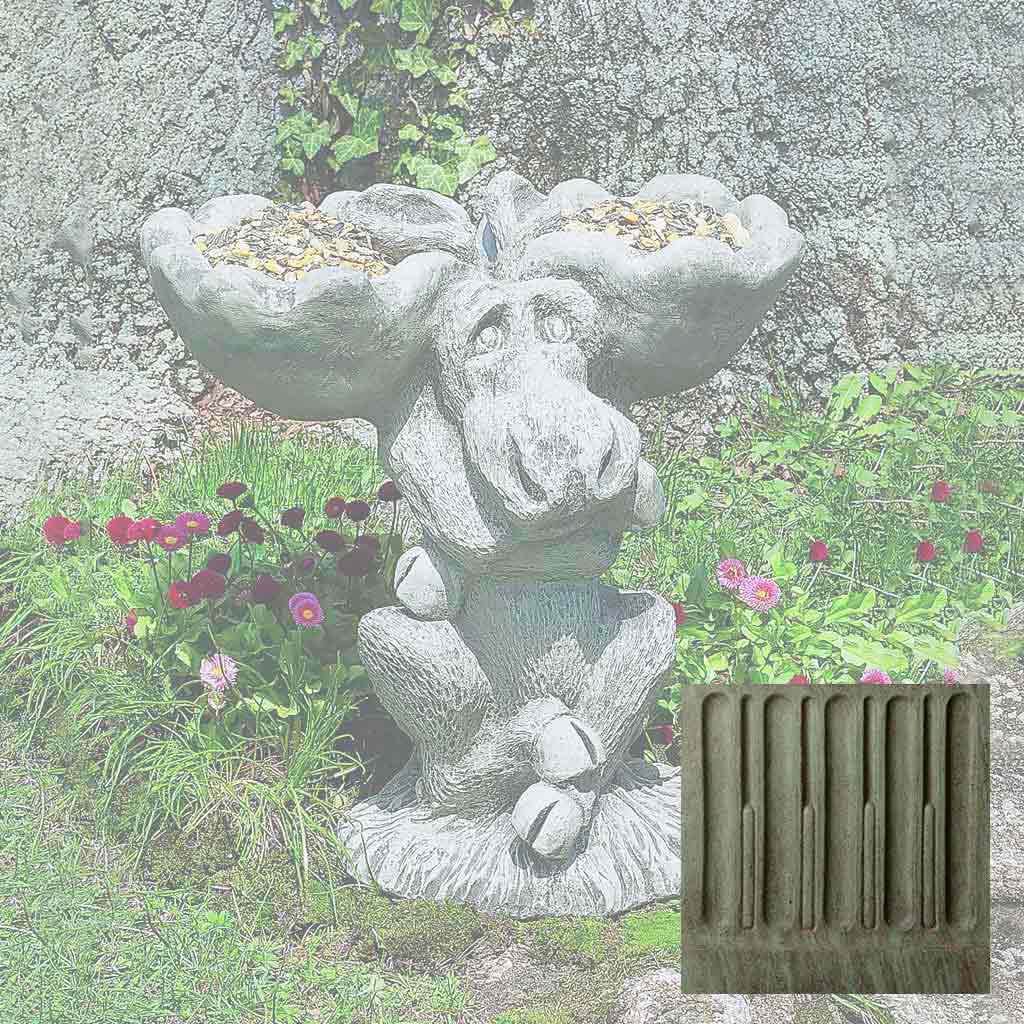 Moose Birdbath/Feeder