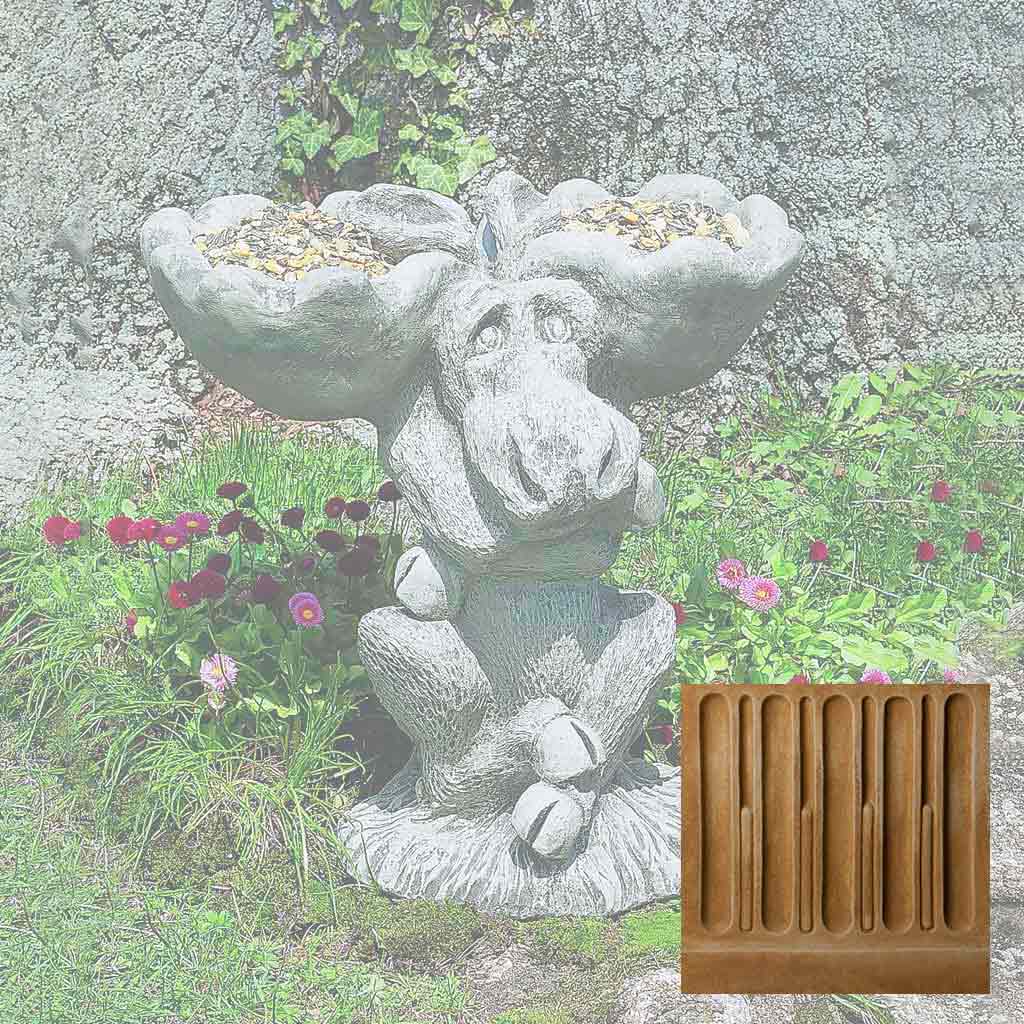 Moose Birdbath/Feeder