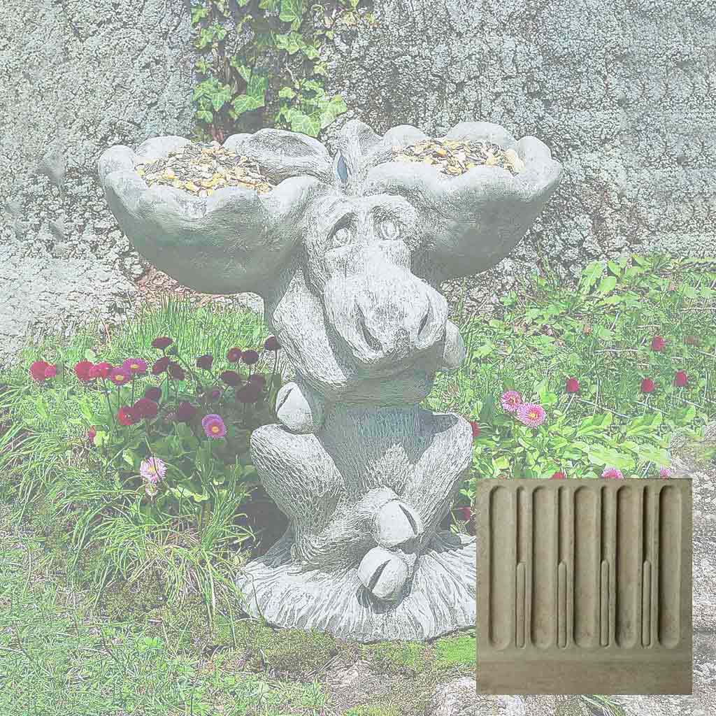 Moose Birdbath/Feeder