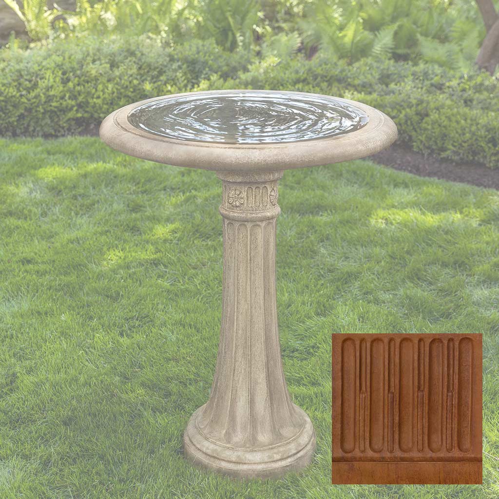 Chestnut Hill Birdbath
