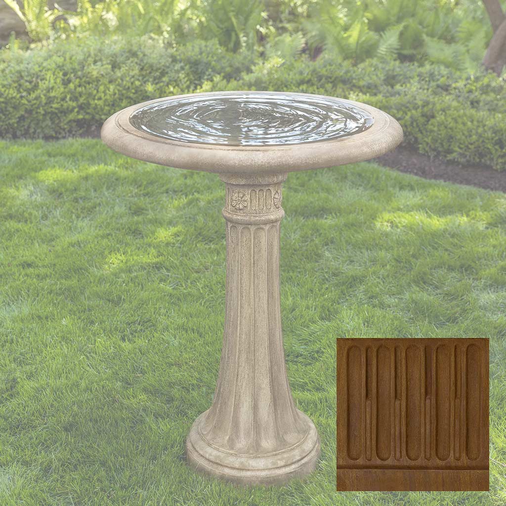 Chestnut Hill Birdbath