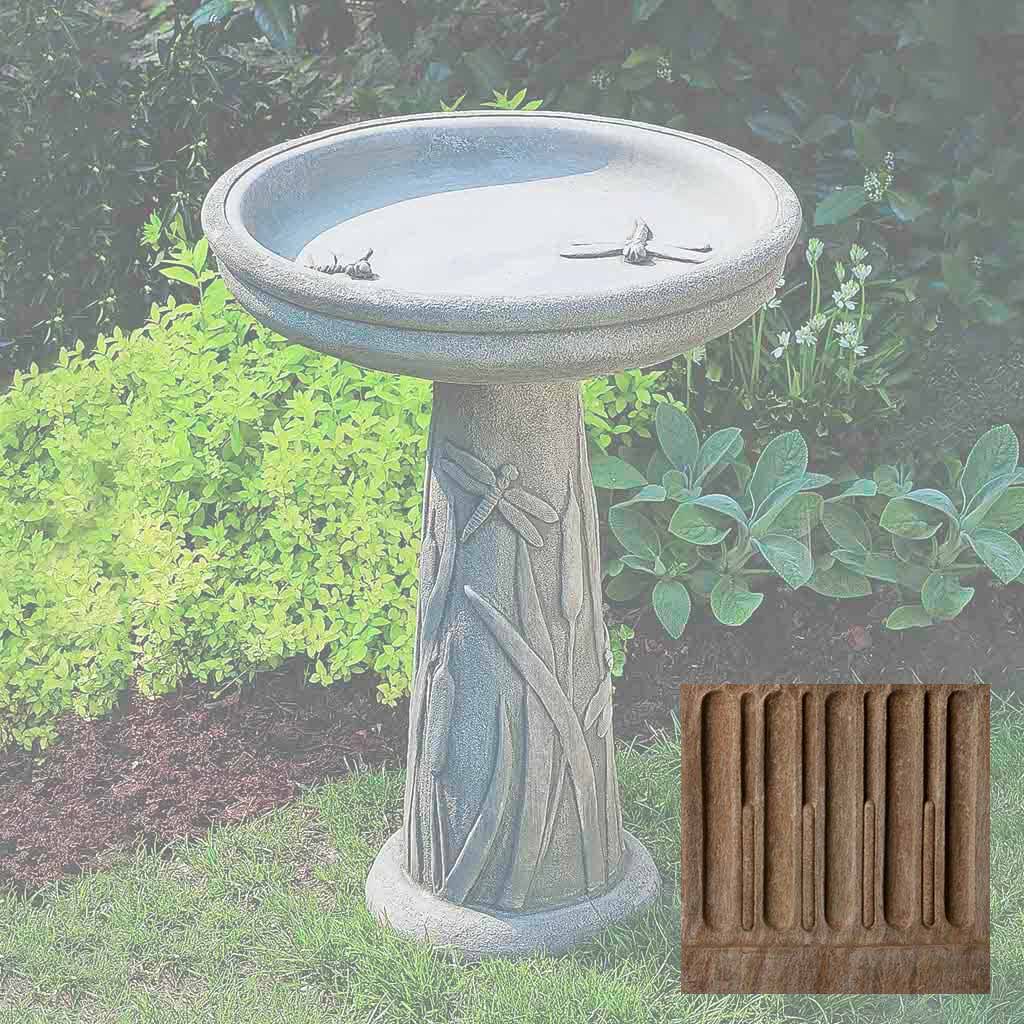 Dragonfly Birdbath