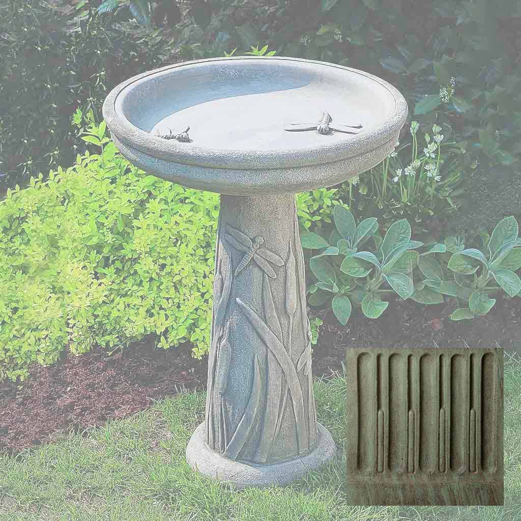 Dragonfly Birdbath