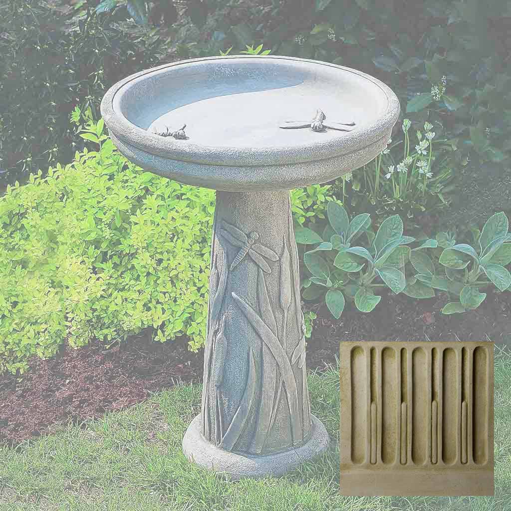 Dragonfly Birdbath