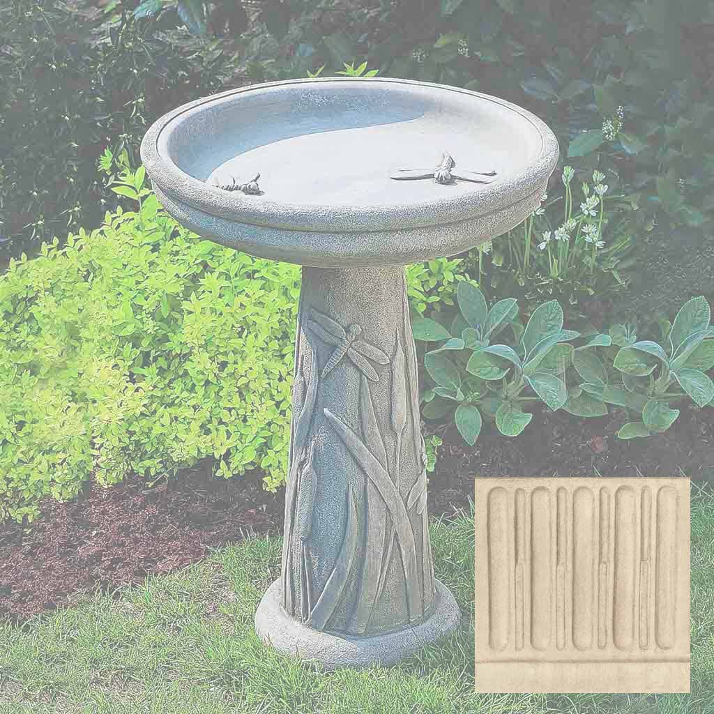 Dragonfly Birdbath