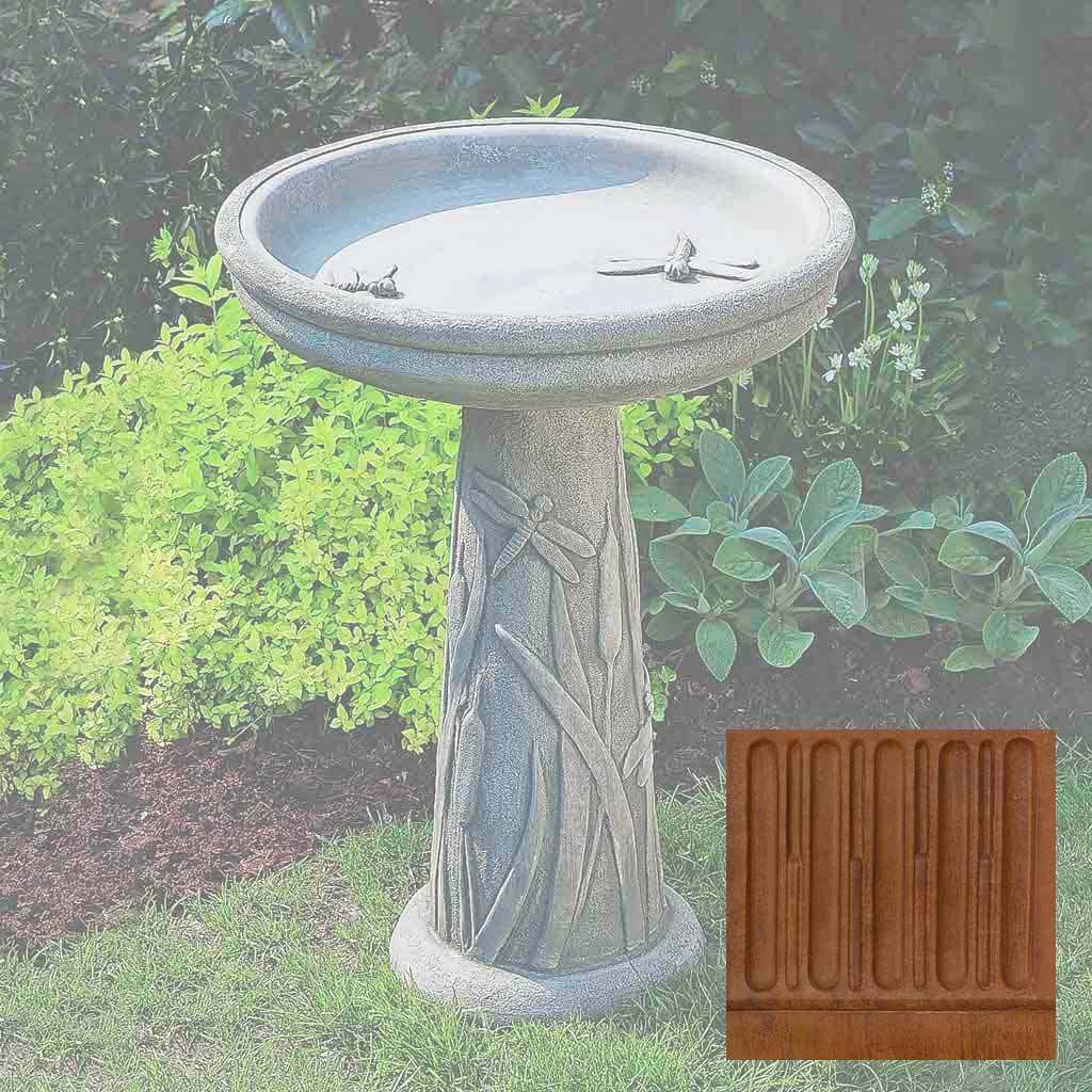 Dragonfly Birdbath