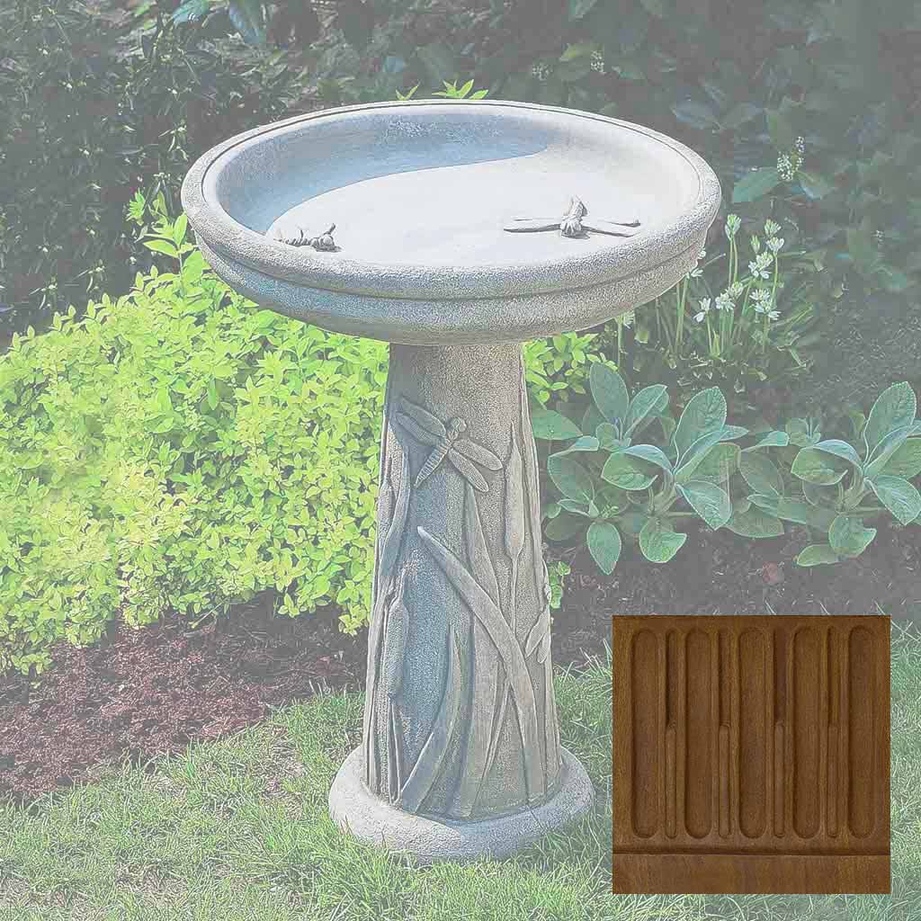Dragonfly Birdbath