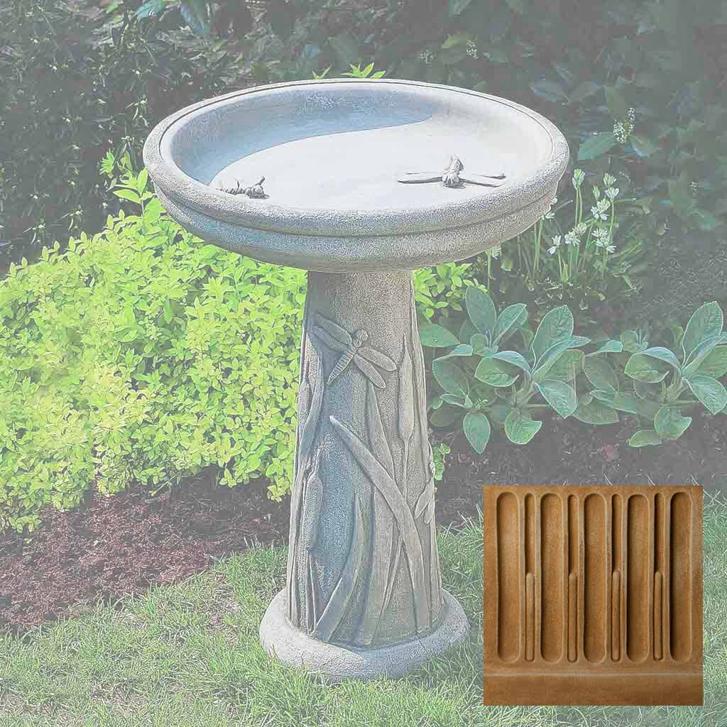 Dragonfly Birdbath