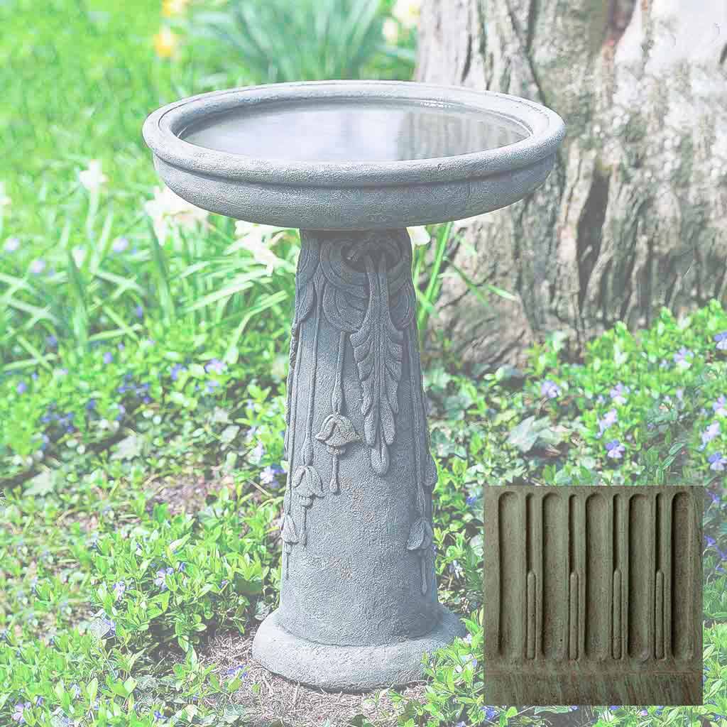 Flores Birdbath