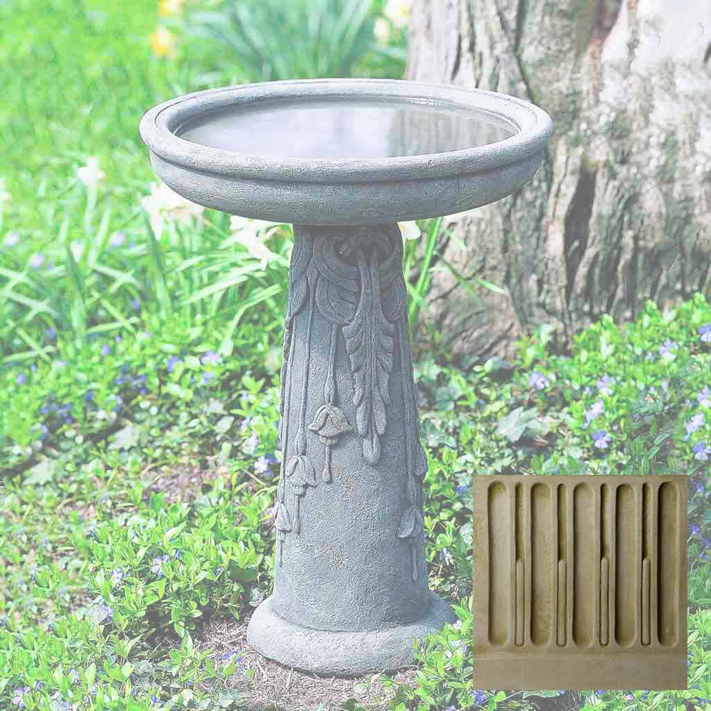 Flores Birdbath