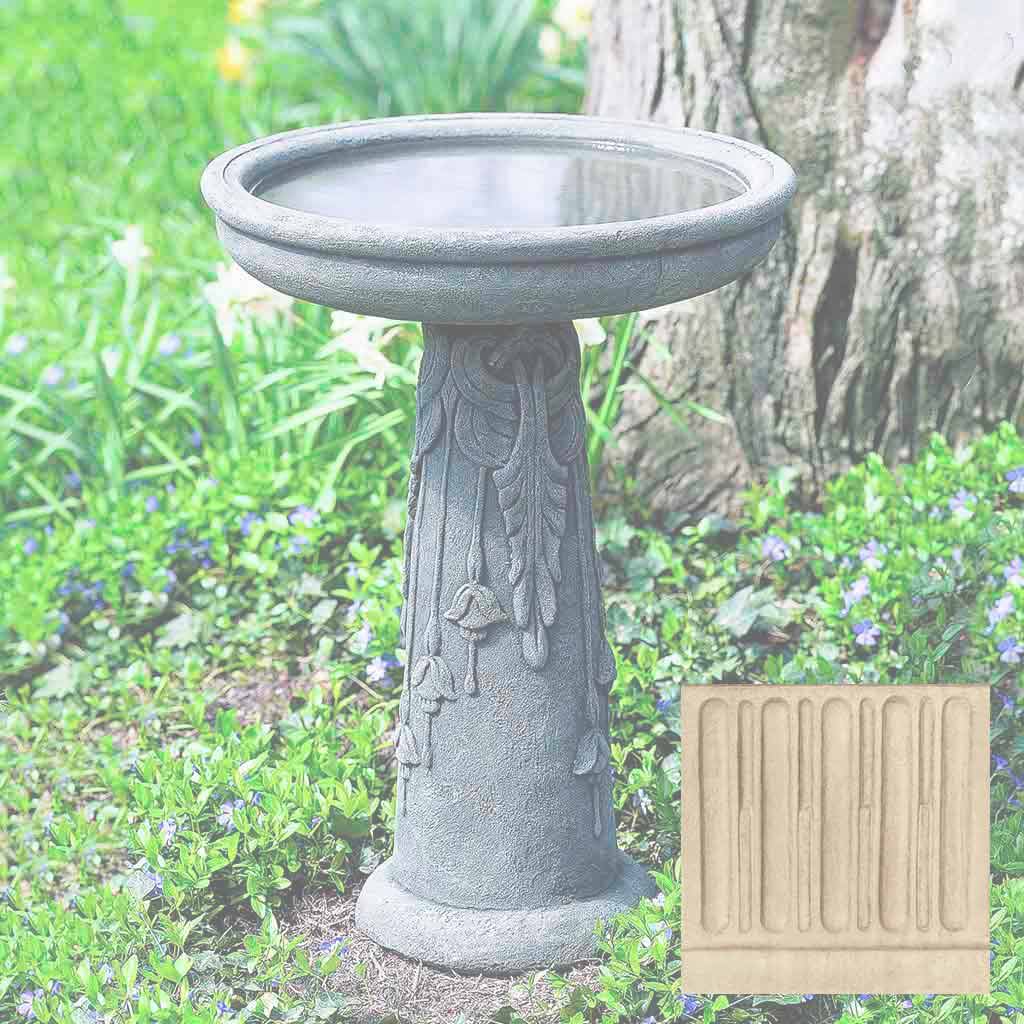 Flores Birdbath