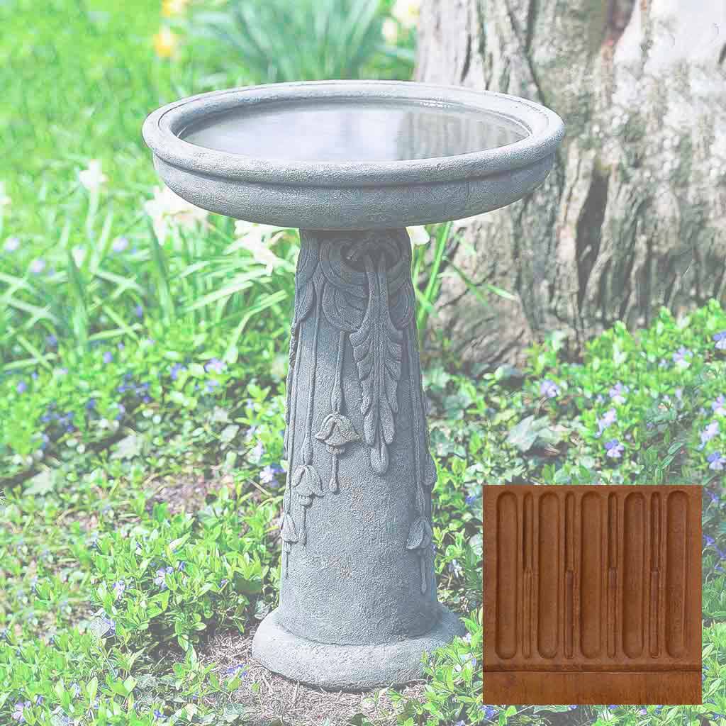 Flores Birdbath