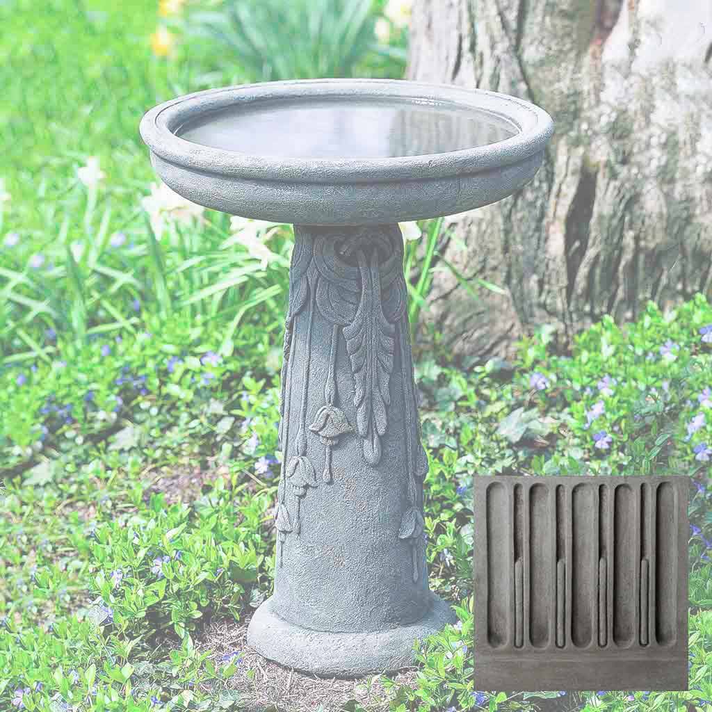 Flores Birdbath