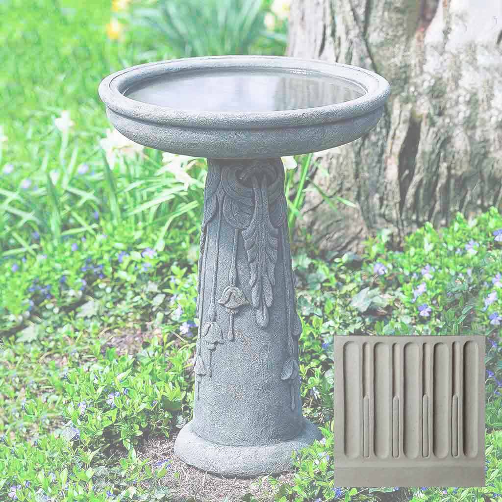 Flores Birdbath