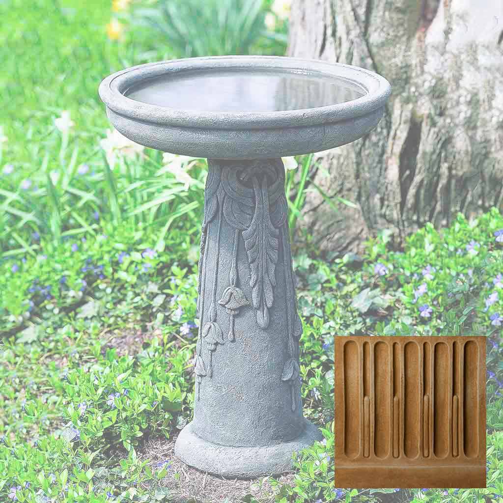 Flores Birdbath