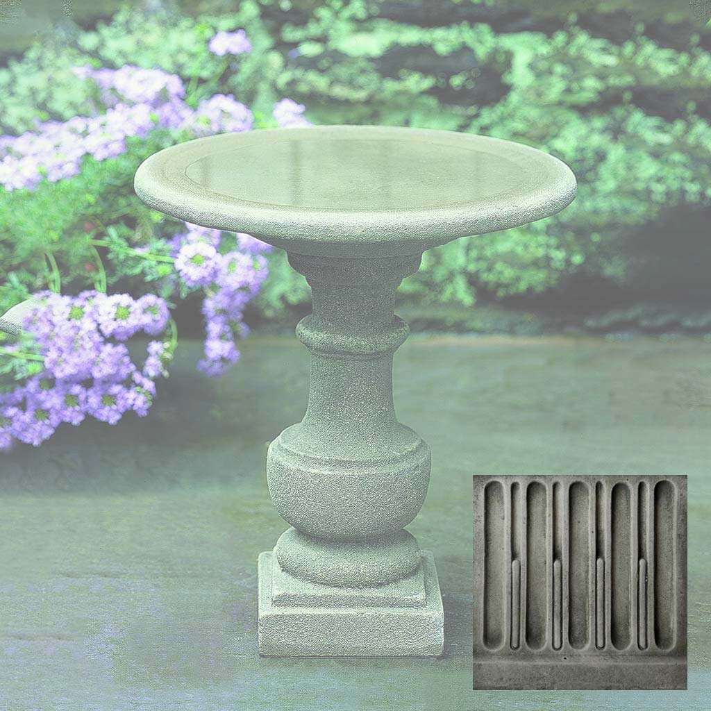 Siena Birdbath