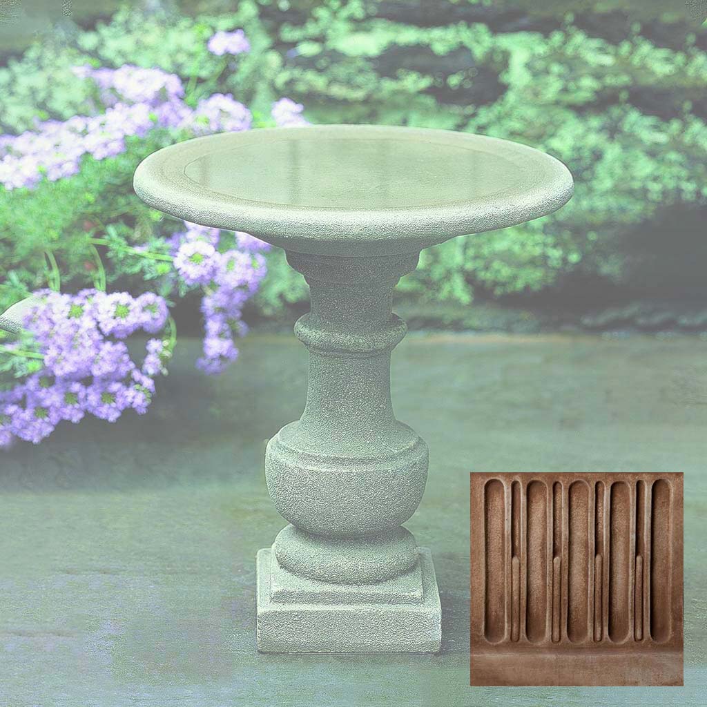 Siena Birdbath
