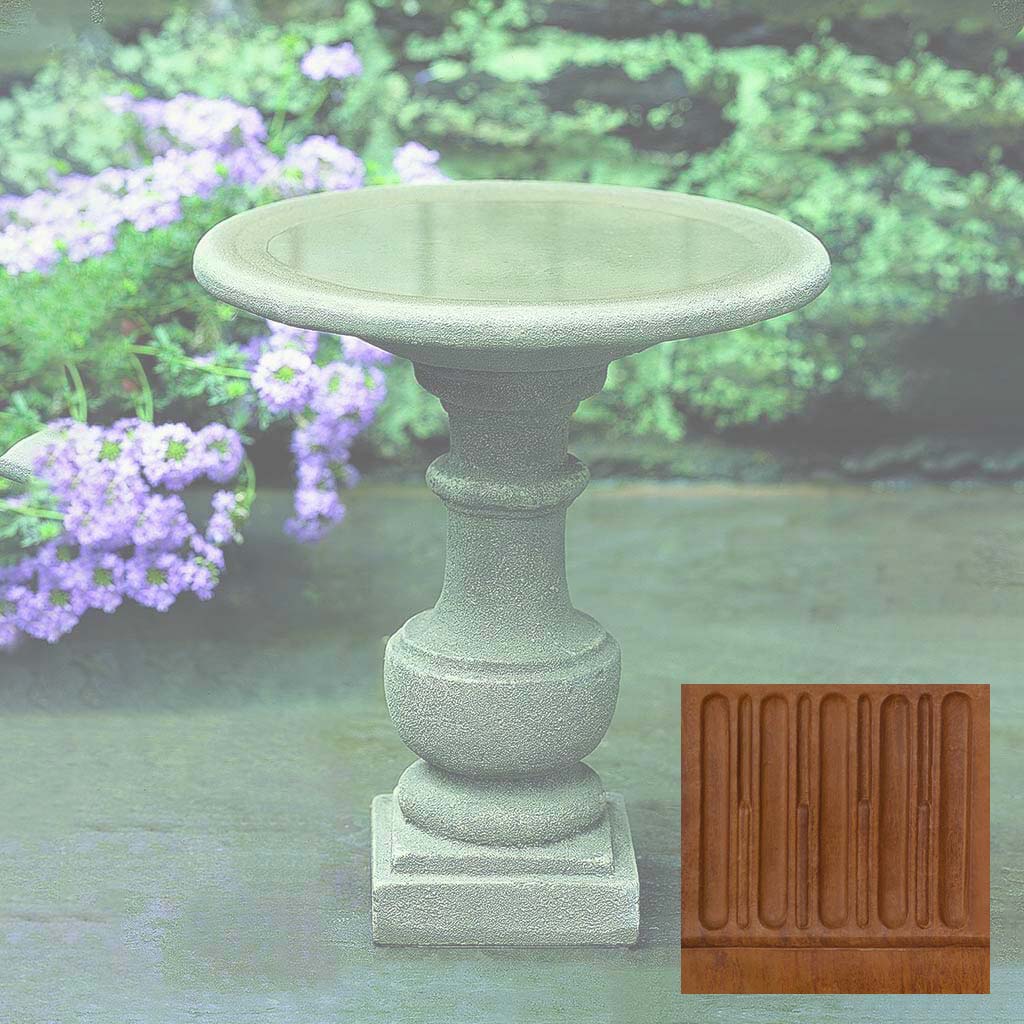 Siena Birdbath