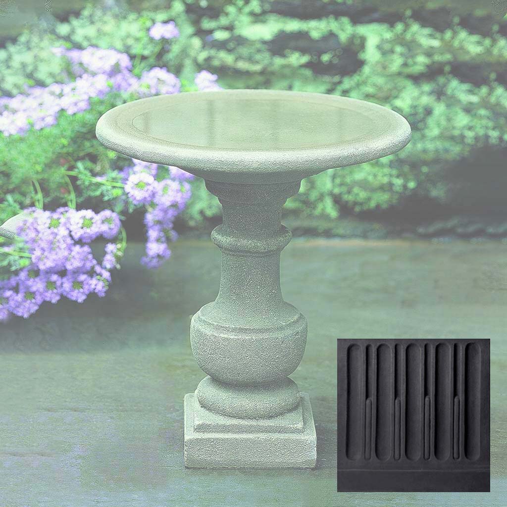 Siena Birdbath